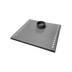 Plată din fontă pentru sobe și kachle TAURUS, 6.8 kg