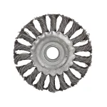 Perie circulara rotativa 150 mm pentru polizor unghiular Raider