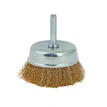 Perie de sarma tip clopot 50 mm cu tija pentru bormasina Raider
