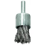 Perie cupă rotativă cu tijă de 25 mm pentru bormașină Raider