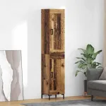 Bufet Lemn Vechi 34,5 x 34 x 180 cm Lemn compozit GartenMobel Dekor