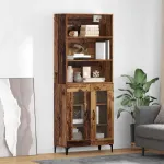 Bufet Lemn Vechi 69,5 x 34 x 180 cm Lemn compozit GartenMobel Dekor