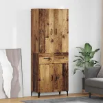 Bufet Pe perete Lemn Vechi 69,5 x 34 x 180 cm Lemn compozit GartenMobel Dekor