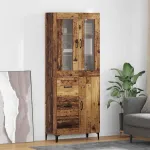 Bufet Pe perete Lemn Vechi 69,5 x 34 x 180 cm Lemn compozit GartenMobel Dekor