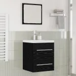 Dulap pentru Chiuveta de Baie Stejar Negru 41 x 38,5 x 48 cm GartenMobel Dekor