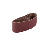 Bandă șmirghel Raider 75x457 mm P100, set 5 bucăți pentru lemn și metal