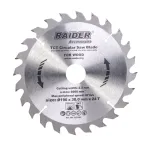 Disc circular pentru lemn Raider 190x30 mm, 24 dinti TCT