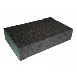 Burete abraziv P150 100x70x25 mm pentru slefuire lemn, chit si vopsea