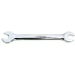 Cheie fixa dubla 14x15 mm din otel CR-V, finisaj cromat, Topmaster