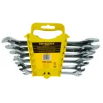 Set chei fixe 6-17 mm, 6 piese, otel Cr-V, Top Master Pro