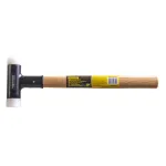 Ciocan plastic fara recul 30 mm cu maner din lemn Topmaster