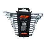 Set 12 chei combinate Gadget Cr-V 6-22 mm, cu suport de organizare