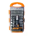 Set șurubelniță cu clichet, 49 biți și tubulare Gadget pentru atelier