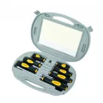 Trusă de șurubelnițe 7 piese Cr-V Topmaster, cu vârf magnetizat