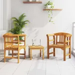 Set de lounge cu trandafir de grădină 3 pcs GartenMobel Dekor