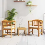 Set de lounge cu trandafir de grădină cu pernă 3 pcs GartenMobel Dekor