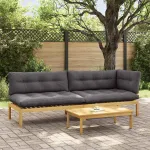 3 Bucată Unități de Canapea Palet pentru Grădină GartenMobel Dekor