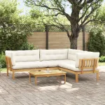 4 Bucată Unități de Canapea Palet pentru Grădină GartenMobel Dekor