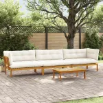 4 Bucată Unități de Canapea Palet pentru Grădină GartenMobel Dekor