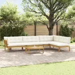 5 Bucată Unități de Canapea Palet pentru Grădină GartenMobel Dekor