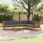 5 Bucată Unități de Canapea Palet pentru Grădină GartenMobel Dekor
