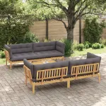 5 Bucată Unități de Canapea Palet pentru Grădină GartenMobel Dekor
