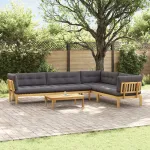 5 Bucată Unități de Canapea Palet pentru Grădină GartenMobel Dekor