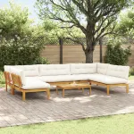 6 Bucată Unități de Canapea Palet pentru Grădină GartenMobel Dekor