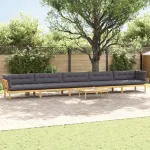 6 Bucată Unități de Canapea Palet pentru Grădină GartenMobel Dekor