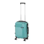 Bagaj de mână Leziter TraveLux Pro 40x30x20 cm, roți detașabile, albastru lagună