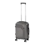 Bagaj de mână Leziter TraveLux Pro 40x30x20 cm, roți detașabile, gri