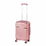 Bagaj de mână Leziter TraveLux Urban 40x30x20 cm cu roți detașabile, roz somon