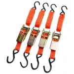 Set 4 chingi de ancorare cu clichet 25 mm x 3 m, 300 kg, Gadget