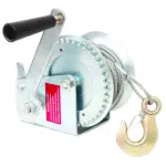 Troliu manual cu cablu 10 m si scripete, capacitate 0.5 t, Gadget