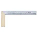 Echer de dulgherie 300 mm Topmaster, inox, pentru masurare la 45° si 90°