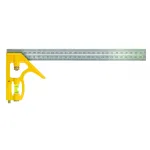 Echer multifunctional 30 cm Topmaster cu rigla metalica si nivela