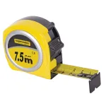 Ruletă compactă Topmaster 7,5 m x 25 mm, carcasă ABS antisoc