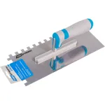 Gletieră cu dinți 280x120 mm, dinți 8 mm, mâner cauciucat Top Strong