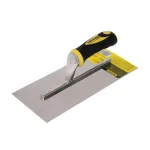 Gletieră din inox 280x120 mm cu mâner plastic ergonomic Topmaster