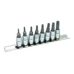 Set 8 biti Torx 1/4 Topmaster Pro din otel crom-vanadiu