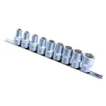 Set tubulare 1/2 cu 9 piese din otel CR-V Topmaster Pro
