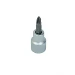 Tubulară cu bit Pozi 3/8" PZ2x48 mm Cr-V Topmaster Pro