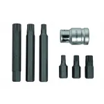 Set biti XZN M6-M12 Topmaster Pro, 6 piese, otel S2