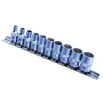 Set chei tubulare 1/4 Topmaster Pro, 10 piese din otel Cr-V