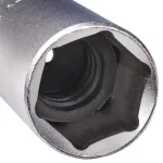 Cheie tubulară pentru bujii 16 mm, prindere 1/2, oțel CR-V Topmaster