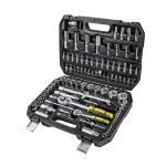 Set chei tubulare 94 piese 1/4 si 1/2 Cr-V cu valiza Topmaster