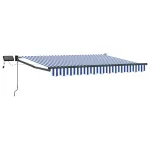 Marchiză retractabilă manuală cu led-uri 3 x 2,5 m GartenMobel Dekor