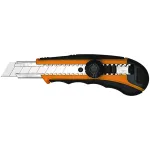 Cutter profesional 18 mm cu sina metalica si maner ergonomic Gadget