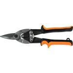 Foarfecă pentru tablă cu tăiere dreaptă, oțel CrV, mâner bimaterial Gadget
