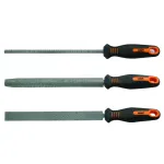 Set 3 pile pentru metal Gadget, din oțel, cu mâner ergonomic